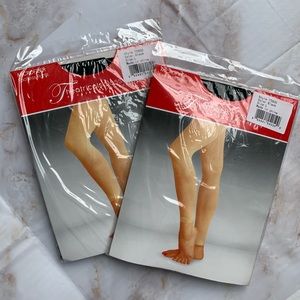 Set of 2 - Theatricals Footless Tights
